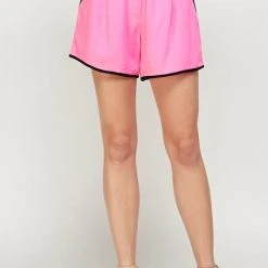 Purple Door Boutique New Arrivals Fairytale Wish Pink Linen Shorts