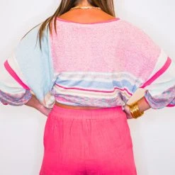 Purple Door Boutique New Arrivals All Mine Linen Hot Pink Shorts