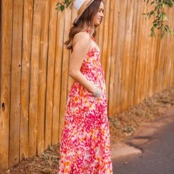 Purple Door Boutique Hawaiian Tropics Maxi Dress New Arrivals