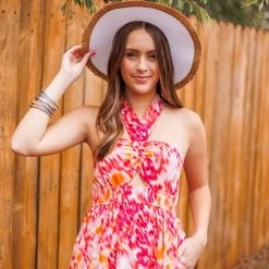 Purple Door Boutique Hawaiian Tropics Maxi Dress New Arrivals