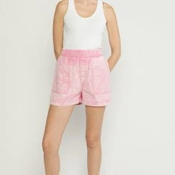 The Purple Door Boutique Summer Dreams Pink Denim Shorts New Arrivals