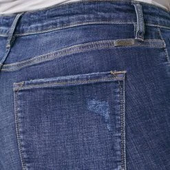 Kan Can Jeans Kan Can Frayed Hem Denim Shorts New Arrivals