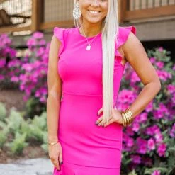 Purple Door Boutique Everlasting Love Magenta Dress New Arrivals