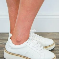 Shu Shop Suzanne White Platfrom Sneakers