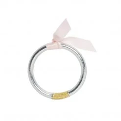 BuDhaGirl Silver Baby All Weather Bangles BuDha Girl