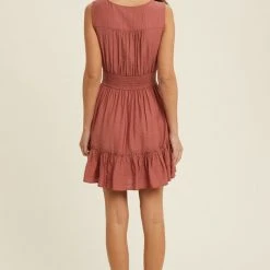 Purple Door Boutique Smocked Sienna Summer Dress Ladies'