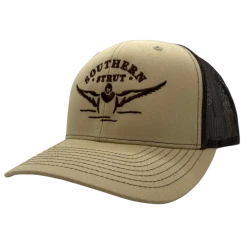 Southern Strut Ducks Landing Khaki Trucker Hat Hats