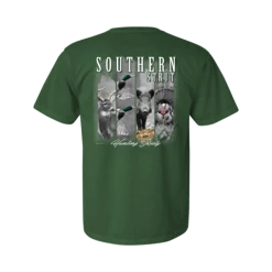 Southern Strut Four Hunts Green T Shirt T-Shirts