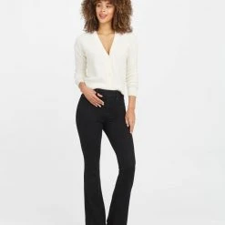 Spanx Flare Jeans Clean Black