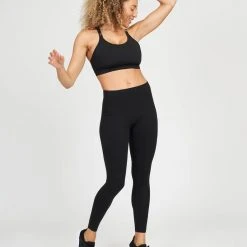 Spanx Every Wear Knockout Leggings Very Black