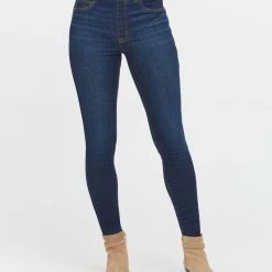 Spanx Ankle Skinny Jeans, Midnight Shade Ladies'