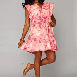 Buddy Love Ronnie Mini Dress Strawberry Lemonade New Arrivals