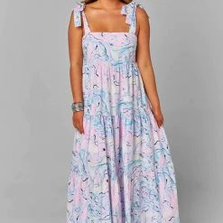 New Arrivals Buddy Love Arlene Maxi Dress Swirl