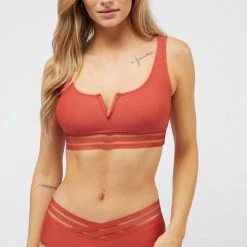 The Purple Door Boutique Summer SALE Burnt Orange Tankini Swimsuit