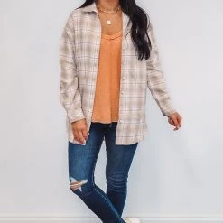 Purple Door Boutique Rust Mineral Washed Tank Top Summer SALE