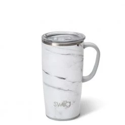 Purple Door Boutique Swig Life Marble Travel Mug