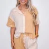 The Purple Door Boutique Adore Me Taupe Colorblock Set New Arrivals