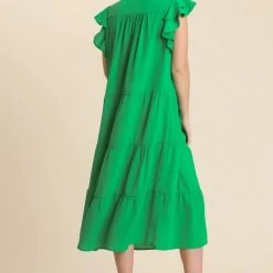 Purple Door Boutique Sweet Surprise Kelly Green Midi Dress New Arrivals