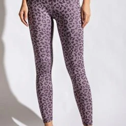 Purple Door Boutique New Arrivals Chintz Leopard Print Violet Verbena Leggings