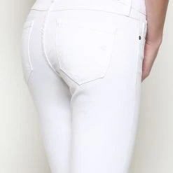 Hidden Jeans White Distressed Jeans New Arrivals