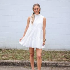 Purple Door Boutique Summer Love White Babydoll Dress New Arrivals