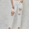 Kan Can White Mom Fit Jeans New Arrivals