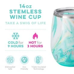 Purple Door Boutique Accessories/Gifts Swig Life Wanderlust Stemless Cup
