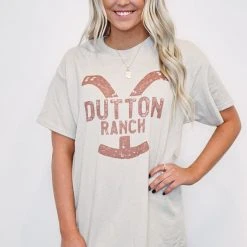 Purple Door Boutique Yellowstone Dutton Ranch Tee