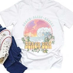 Purple Door Boutique Youth Retro Beach Bum Tee T-Shirts