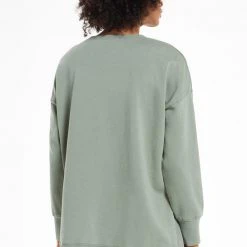 Z Supply Layer Up Sage Sweatshirt