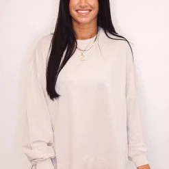 Z Supply Crystal Grey Modern Weekender Tops