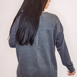 Z Supply Washed Black V Neck Weekender Ladies'